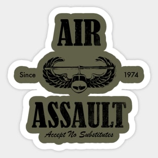 Air Assault (subdued) (distressed) Sticker